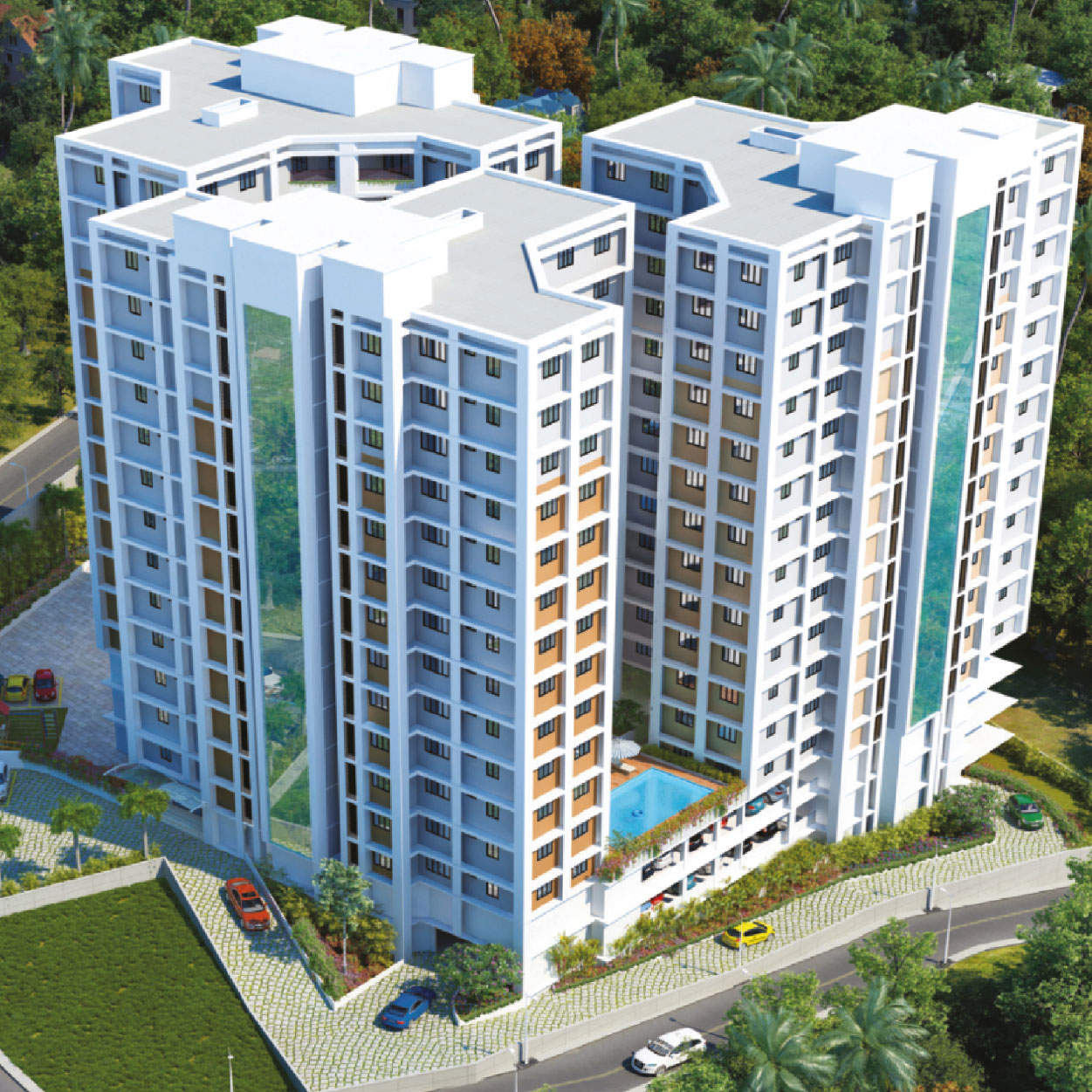 2 & 3 BHK LUXURY APARTMENTS @ KAKKANAD